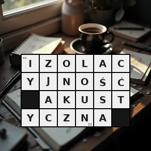 Hasło krzyżówkowe iloraz sumy energii fali akustycznej padającej na przegrodę i sumy energii tej fali przenikającej przez przegrodę - izolacyjność akustyczna – rozwiązanie, synonimy, podpowiedzi i definicje krzyżówkowe